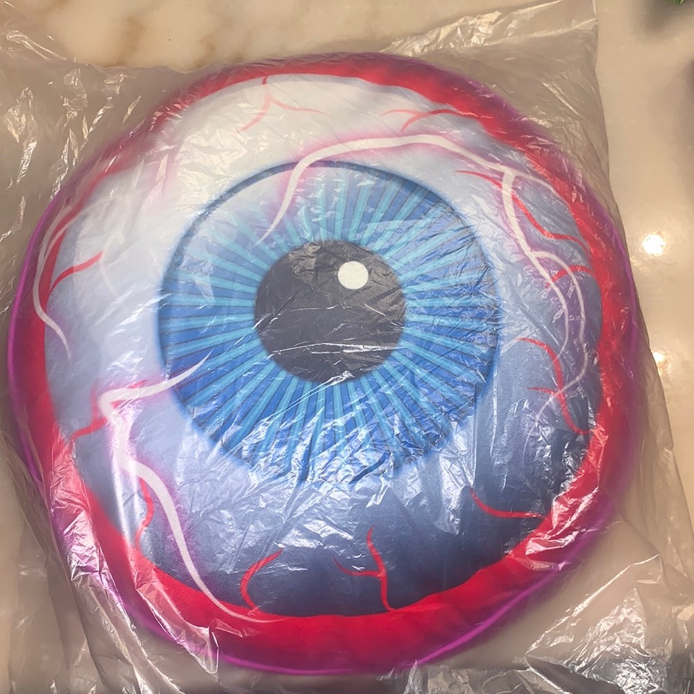 Astroworld eyeball pillow